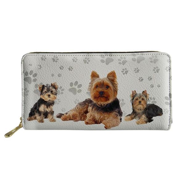 wallets dog yorkshire terrier print long wallet leather for women purses woman shopping clutch bag zipper card cases, Red;black
wallets dog yorkshire terrier print long wallet leather for women purses woman shopping clutch bag zipper card cases, Red;black