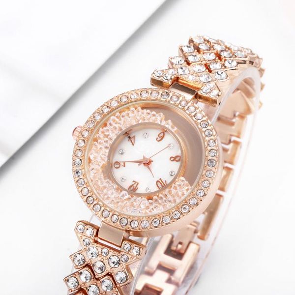 wristwatches qwc korean casual fashion ladies bracelet watch full diamond ball quicksand student quartz watches, Slivery;brown
wristwatches qwc korean casual fashion ladies bracelet watch full diamond ball quicksand student quartz watches, Slivery;brown