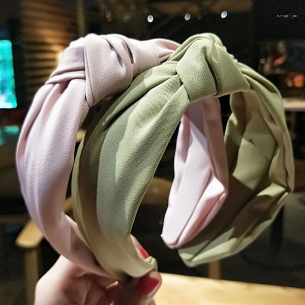haimeikang hairbands for women hair accessories solid color band fabric knotted plastic hoop headband headdress1
haimeikang hairbands for women hair accessories solid color band fabric knotted plastic hoop headband headdress1