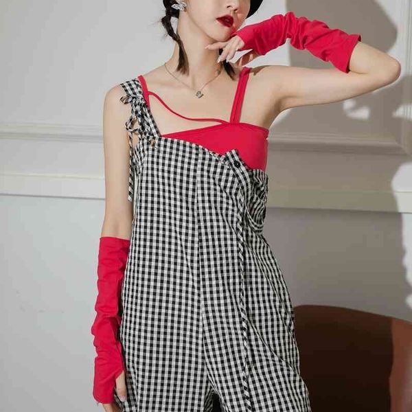 women's jumpsuits & rompers plaid jumpsuit ruched romper summer suspenders salopette femme overalls for fashion clothes w2up, Black;white
women's jumpsuits & rompers plaid jumpsuit ruched romper summer suspenders salopette femme overalls for fashion clothes w2up, Black;white