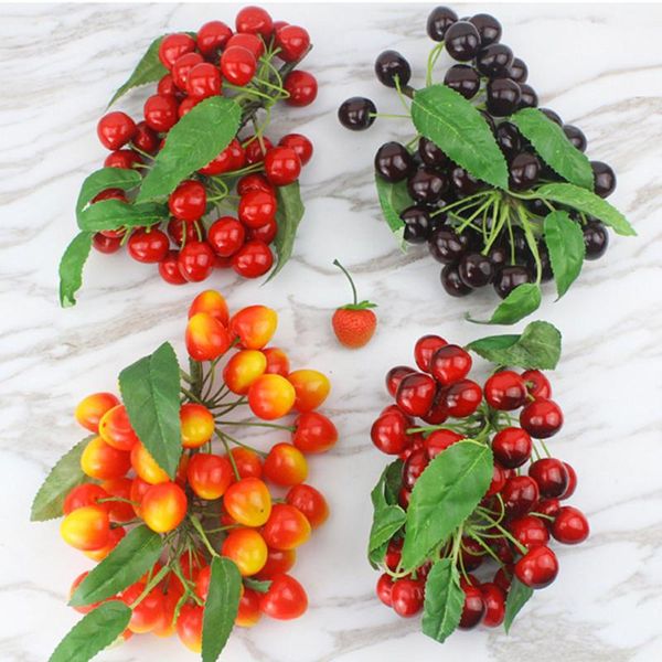 foam plastic fake fruit model tangerine cherry waxberry tomatoes litchi longan strawberry artificial simulation bunches party decoration
foam plastic fake fruit model tangerine cherry waxberry tomatoes litchi longan strawberry artificial simulation bunches party decoration