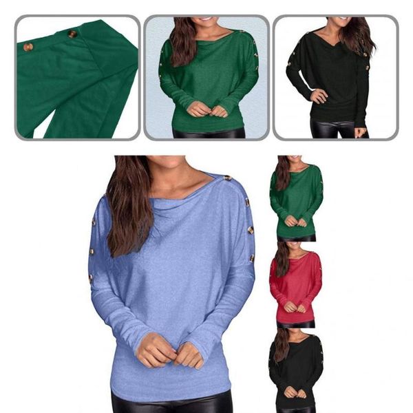 women's blouses & shirts skin-friendly trendy slash collar solid color casual blouse shrink resistant all-match for outdoor, White
women's blouses & shirts skin-friendly trendy slash collar solid color casual blouse shrink resistant all-match for outdoor, White