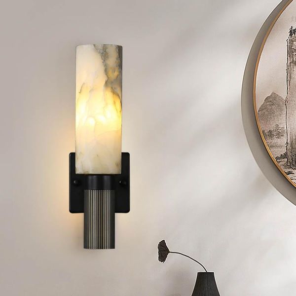 modern brass copper marble wall light restaurant bar villa el home living room bedroom lamp wa267
modern brass copper marble wall light restaurant bar villa el home living room bedroom lamp wa267