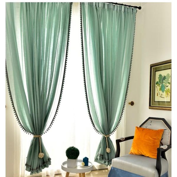 mint green cotton linen curtain yarn american country pure color window custom living room bedroom balcony & drapes
mint green cotton linen curtain yarn american country pure color window custom living room bedroom balcony & drapes