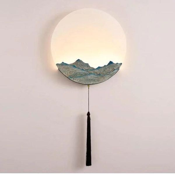 wall lamp chinese style resin acrylic mountain moon light fixture for living room bedroom tv background aisle deco
wall lamp chinese style resin acrylic mountain moon light fixture for living room bedroom tv background aisle deco