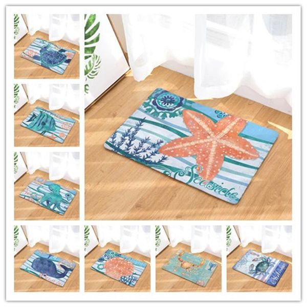 home thermal transfer flannel mat ocean shell series digital foot pad kitchen water absorbing anti-slip animal pattern carpets
home thermal transfer flannel mat ocean shell series digital foot pad kitchen water absorbing anti-slip animal pattern carpets