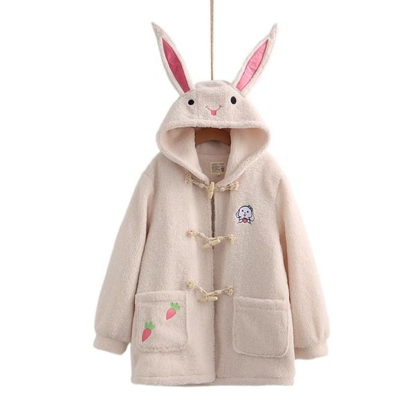women's wool & blends women hooded coats jacketssolid sweet style cartoon embroidery harajuku outerwear 2021 winter cute, Black
women's wool & blends women hooded coats jacketssolid sweet style cartoon embroidery harajuku outerwear 2021 winter cute, Black