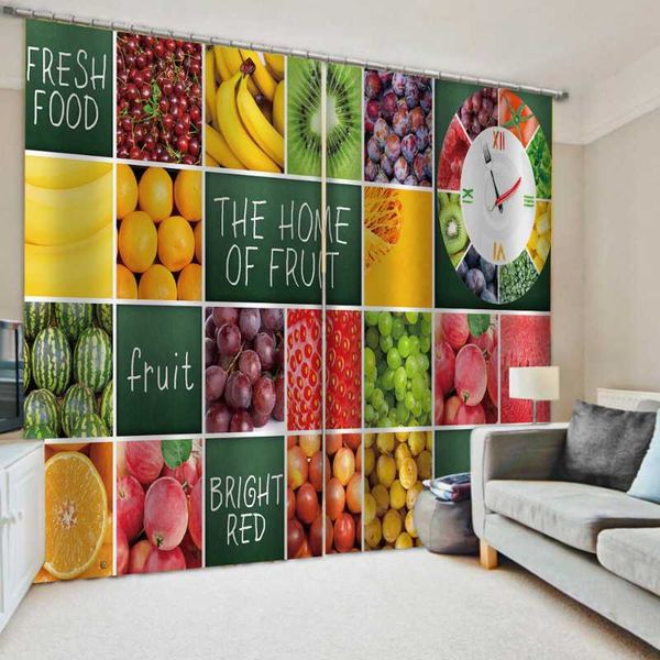 curtain & drapes po fruit curtains 3d window for living room bedroom customized size personality
curtain & drapes po fruit curtains 3d window for living room bedroom customized size personality
