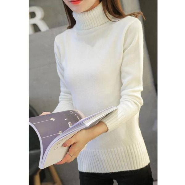 women's sweaters 2021 winter plus thick velvet knit sweater bottoming shirt lining warm pullover female fashion -486, White;black
women's sweaters 2021 winter plus thick velvet knit sweater bottoming shirt lining warm pullover female fashion -486, White;black