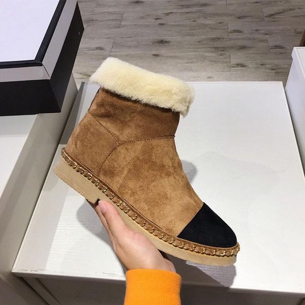 boots 2021 leather women black fashionable lamb wool snow wild chain simple genuine winter shoes
boots 2021 leather women black fashionable lamb wool snow wild chain simple genuine winter shoes