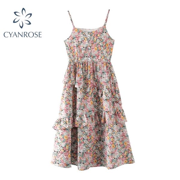 summer fashion floral print women mid-calf dresses beauty gentle elegant holiday buttons spaghetti strap beach vestiods 210430, Black;gray
summer fashion floral print women mid-calf dresses beauty gentle elegant holiday buttons spaghetti strap beach vestiods 210430, Black;gray