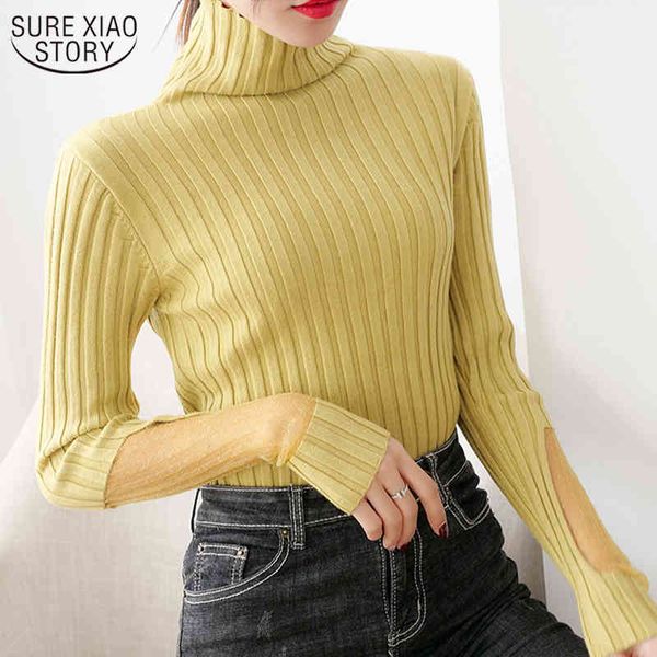 korean mesh knitted sweater women casual bottom pullover autumn and winter long sleeve women's turtleneck knitwear jumper 11590 210508, White;black
korean mesh knitted sweater women casual bottom pullover autumn and winter long sleeve women's turtleneck knitwear jumper 11590 210508, White;black