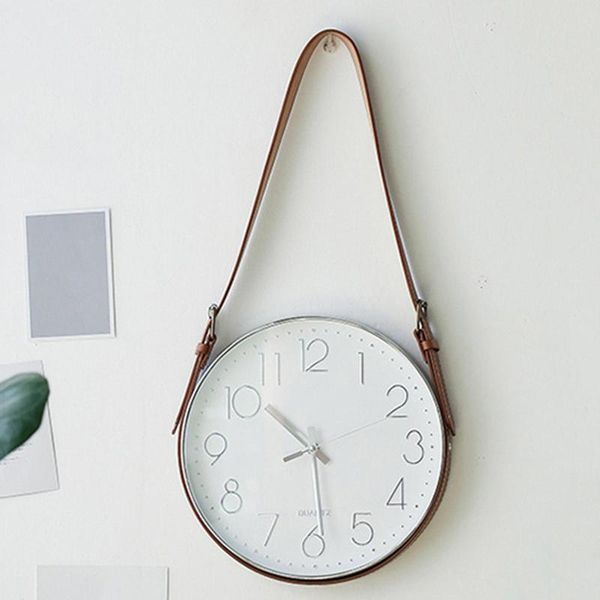wall clocks alarm clock nordic movement glass home decor paux leather belt hanging bell unique fashion gift round dial
wall clocks alarm clock nordic movement glass home decor paux leather belt hanging bell unique fashion gift round dial