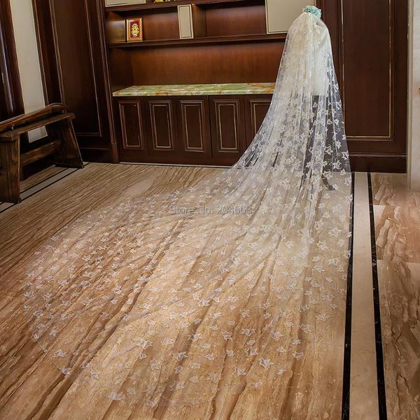bridal veils stunning two-layer luxury lace wedding veil with gold 4 meters long comb, Black
bridal veils stunning two-layer luxury lace wedding veil with gold 4 meters long comb, Black
