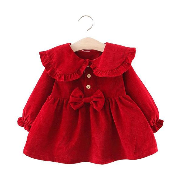 autumn childrens clothing girl long sleeve dress kids casual bow princess dress baby party clothes, Red;yellow
autumn childrens clothing girl long sleeve dress kids casual bow princess dress baby party clothes, Red;yellow