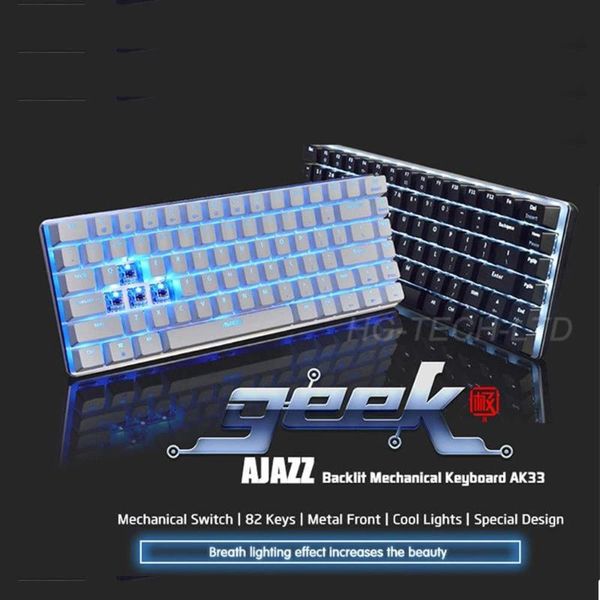 mechanical keyboard blue black switch 82-keys backlit gaming teclado mecánico para juegos keyboards
mechanical keyboard blue black switch 82-keys backlit gaming teclado mecánico para juegos keyboards