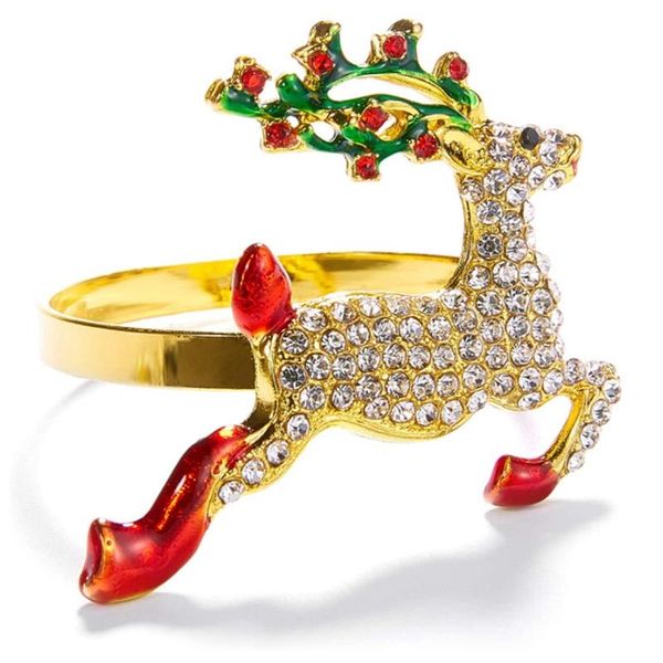 piece set of rhinestone deer napkin ring is suitable for table setting wedding reception, christmas rings
piece set of rhinestone deer napkin ring is suitable for table setting wedding reception, christmas rings