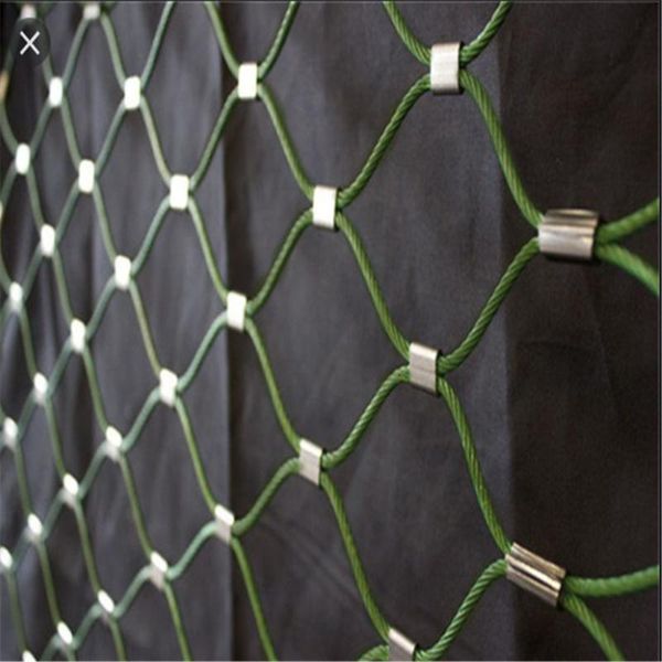 fencing, trellis & gates colored stainless steel wire rope ferrule mesh network
fencing, trellis & gates colored stainless steel wire rope ferrule mesh network