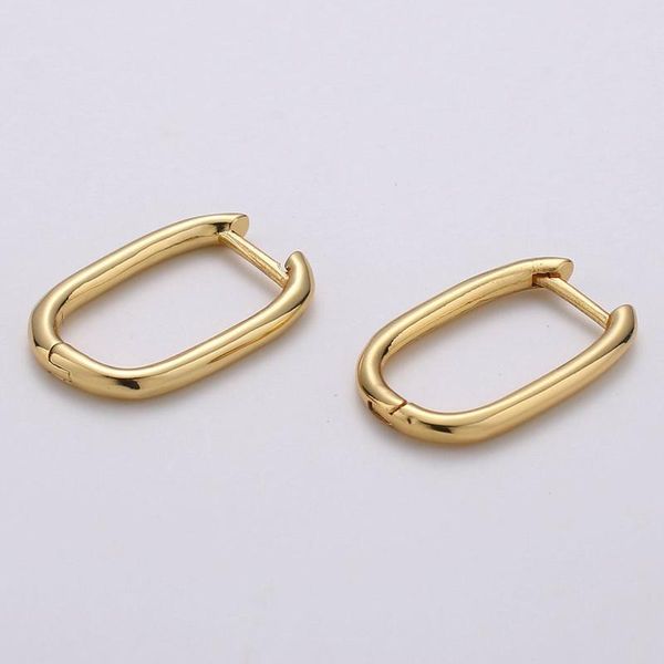 rectangle hoop earings women classic gold color circle ear huggers minimalist earring for girls jewelry gift & huggie, Golden;silver
rectangle hoop earings women classic gold color circle ear huggers minimalist earring for girls jewelry gift & huggie, Golden;silver