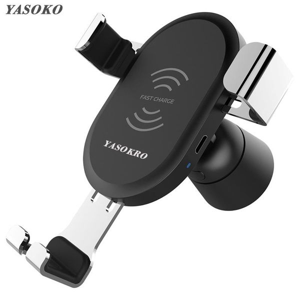 cell phone mounts & holders yasoko car mount qi wireless charger for quick charge fast charging pad holder stand s8
cell phone mounts & holders yasoko car mount qi wireless charger for quick charge fast charging pad holder stand s8