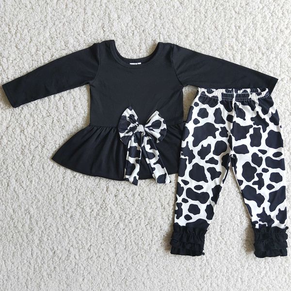 wholesale kids boutique clothing sets fall winter toddler baby girls designer clothes long sleeve cotton fashion bow design cow print kid ch, White
wholesale kids boutique clothing sets fall winter toddler baby girls designer clothes long sleeve cotton fashion bow design cow print kid ch, White