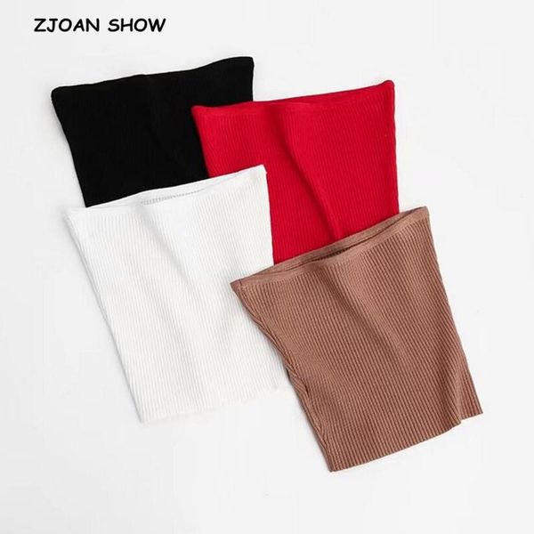 women's tanks & camis 2021 knitting strapless corset camisole tank backless casual cropped women knitted white skinny cami
women's tanks & camis 2021 knitting strapless corset camisole tank backless casual cropped women knitted white skinny cami