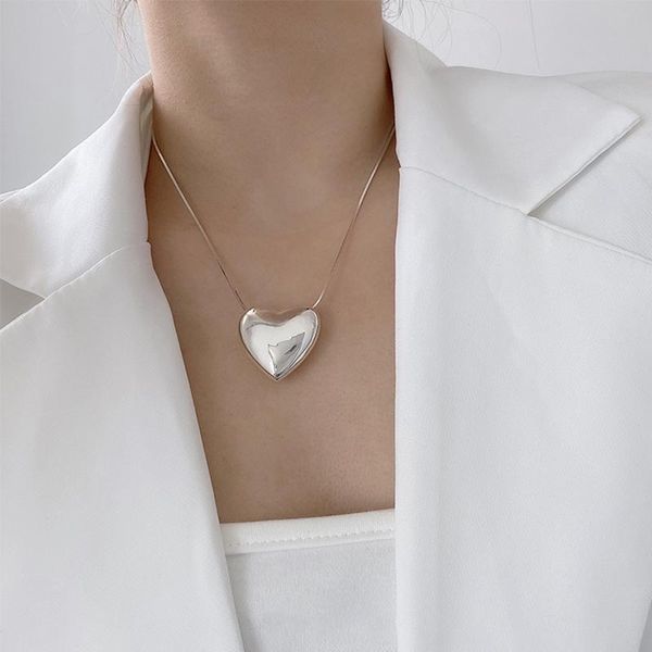 pendant necklaces lifefontier stainless steel chain love heart choker for women silver color thin necklace jewelry gift
pendant necklaces lifefontier stainless steel chain love heart choker for women silver color thin necklace jewelry gift