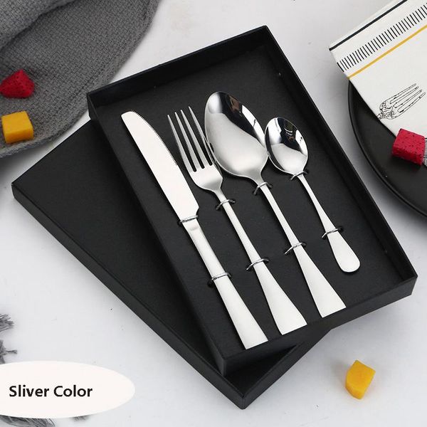 pcs stainless steel cutlery set fork soup spoon knife tea for home kitchen el restaurant tableware dinnerware sets
pcs stainless steel cutlery set fork soup spoon knife tea for home kitchen el restaurant tableware dinnerware sets