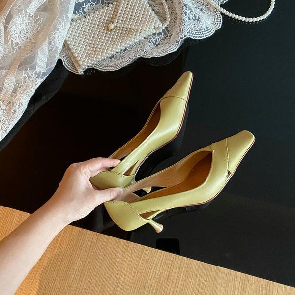 dress shoes salu 2021 fashion women est genuine leather high heels pumps shallow wedding party pointed toe for, Black
dress shoes salu 2021 fashion women est genuine leather high heels pumps shallow wedding party pointed toe for, Black