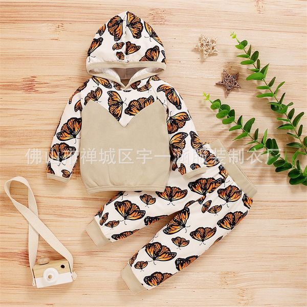 newborn baby hooded sets cartoon outfits butterfly printed infant baby clothes long sleeve stitching toddler ruffle babies romper 3-24m 399, White
newborn baby hooded sets cartoon outfits butterfly printed infant baby clothes long sleeve stitching toddler ruffle babies romper 3-24m 399, White