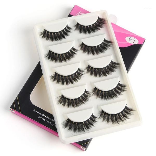 5 pairs 3d mink lashes natural false eyelashes hand made hair fake eyelash reusable extension beauty makeup1
5 pairs 3d mink lashes natural false eyelashes hand made hair fake eyelash reusable extension beauty makeup1
