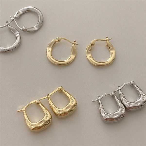 korean retro metal square earbuckle minimalist trapezoidal joker cold wind fashion jewelry stud, Golden;silver
korean retro metal square earbuckle minimalist trapezoidal joker cold wind fashion jewelry stud, Golden;silver
