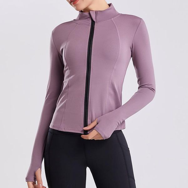 running jackets quick dry jacket women zipper stand collar outdoor sports elastic breathable sportwear slim fitness yoga, Black;red
running jackets quick dry jacket women zipper stand collar outdoor sports elastic breathable sportwear slim fitness yoga, Black;red