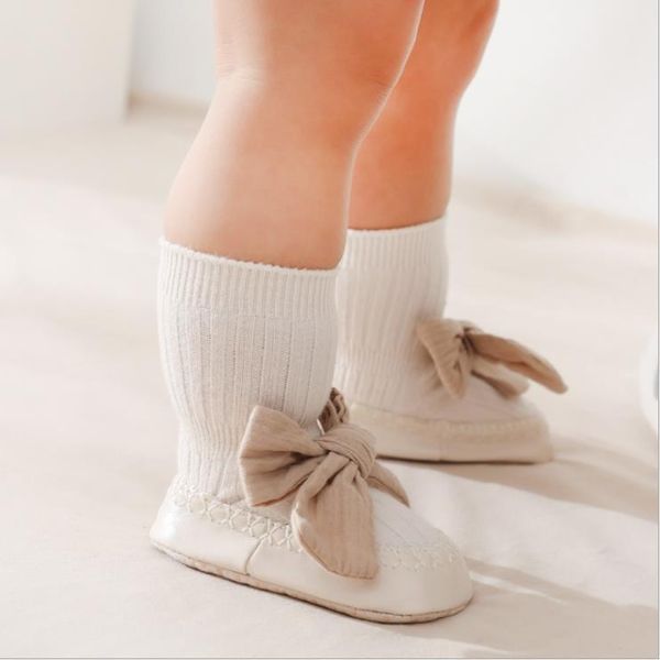 socks 0-24m baby girls tube sock shoes solid color anti-slip warm with bowknot autumn winter casual ankle, Pink;yellow
socks 0-24m baby girls tube sock shoes solid color anti-slip warm with bowknot autumn winter casual ankle, Pink;yellow