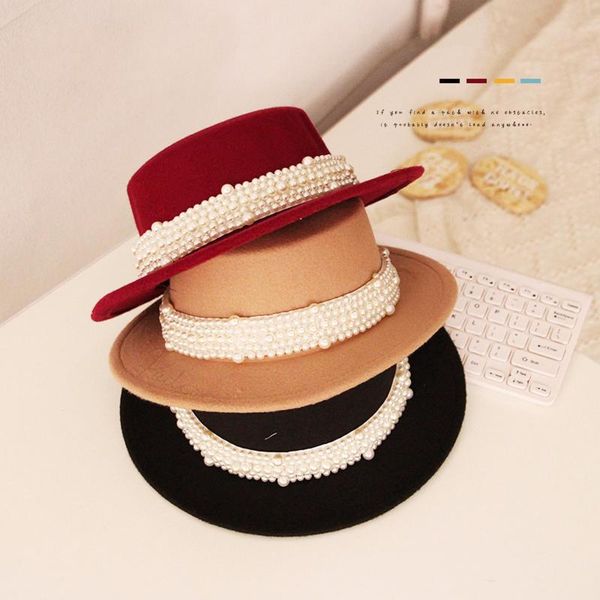caps & hats 2021 fashion autumn children girls vintage bowler hat cute princess kids solid color wide brim pearl flat-top, Yellow
caps & hats 2021 fashion autumn children girls vintage bowler hat cute princess kids solid color wide brim pearl flat-top, Yellow