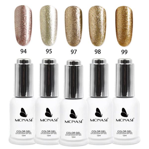 nail gel monasi shiny glitter colors uv varnish,glossy no wipe coat,long lasting rubber base for nails, Red;pink
nail gel monasi shiny glitter colors uv varnish,glossy no wipe coat,long lasting rubber base for nails, Red;pink