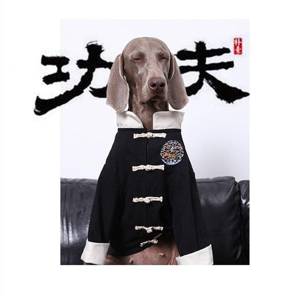 chinese style large dog clothes autumn golden retriever, husky, labrador cotton and linen tang suit coats apparel
chinese style large dog clothes autumn golden retriever, husky, labrador cotton and linen tang suit coats apparel