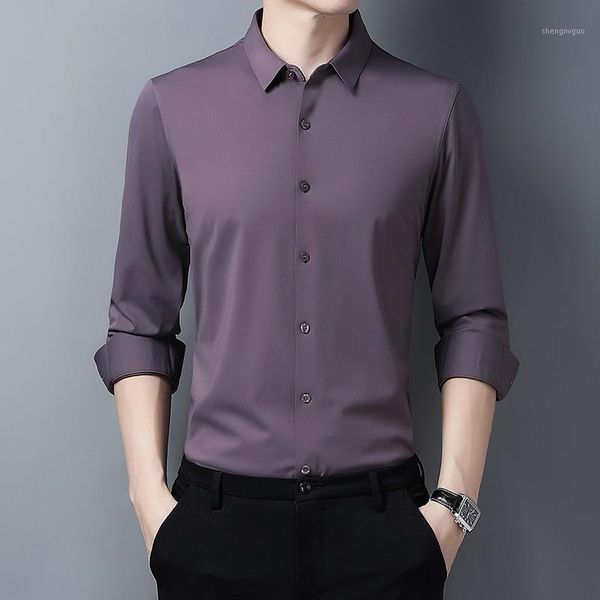 men's dress shirts leshbert spring and autumn long sleeve shirt slim fit elastic non iron work solid color versatile business, White;black
men's dress shirts leshbert spring and autumn long sleeve shirt slim fit elastic non iron work solid color versatile business, White;black