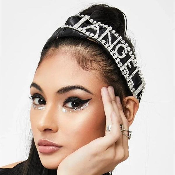 hair clips & barrettes 2021 novelly rhinestone angel nasty letter headbands jewelry for women luxury crystal elastic headpiece accessories, Golden;silver
hair clips & barrettes 2021 novelly rhinestone angel nasty letter headbands jewelry for women luxury crystal elastic headpiece accessories, Golden;silver