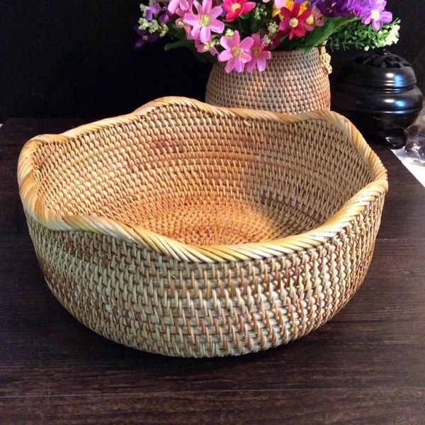 rattan woven candy storage basket nordic craft innovative fruit plate home decoration baskets
rattan woven candy storage basket nordic craft innovative fruit plate home decoration baskets