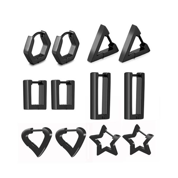 hoop & huggie earings for women 2021 stainless steel fashion gold plated earrings wholesale trendy funky geometric black triangle, Golden;silver
hoop & huggie earings for women 2021 stainless steel fashion gold plated earrings wholesale trendy funky geometric black triangle, Golden;silver
