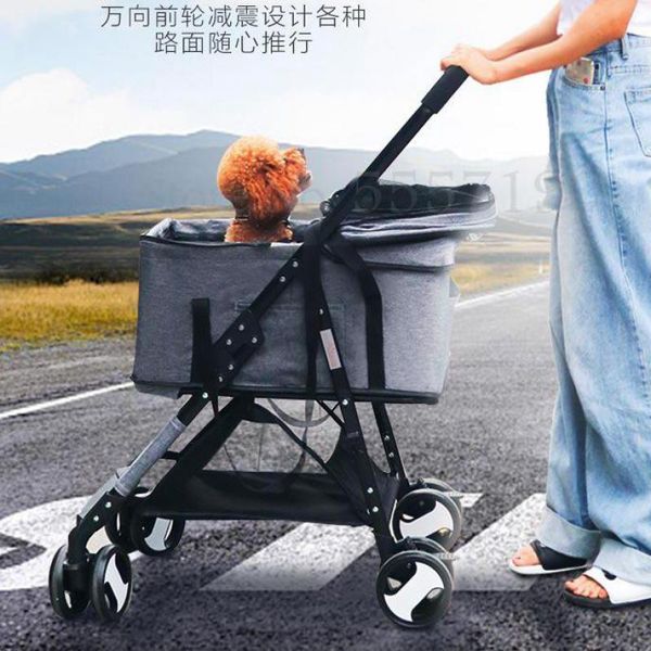 pet stroller dog light folding small and medium-sized out cat car seat covers
pet stroller dog light folding small and medium-sized out cat car seat covers