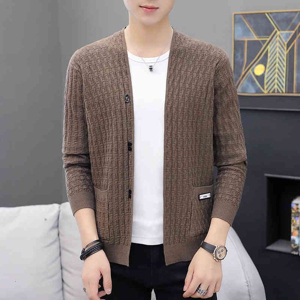 sweaters autumn male fashion cardigan 2021 released simple front pocket sweater with low-v casual men's shirt streetwear p3ib, White;black
sweaters autumn male fashion cardigan 2021 released simple front pocket sweater with low-v casual men's shirt streetwear p3ib, White;black