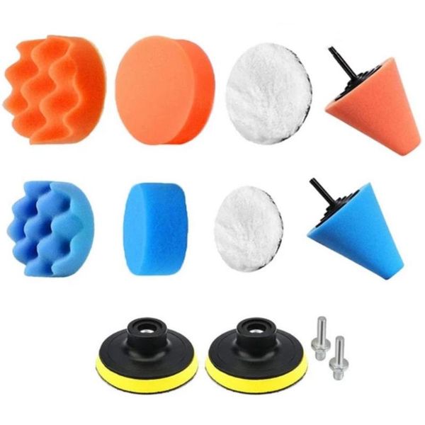 care products car polishing pad taper self-adhesive buffing kit