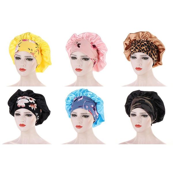 beanie/skull caps bonnet hat chemotherapy wide-brim not le wig satin elastic night sleep cap hair care beauty 1piece, Blue;gray
beanie/skull caps bonnet hat chemotherapy wide-brim not le wig satin elastic night sleep cap hair care beauty 1piece, Blue;gray