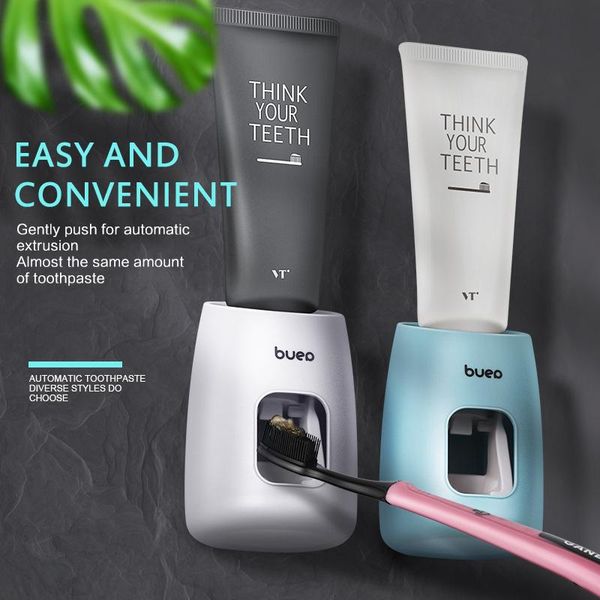 toothbrush holders household automatic toothpaste squeezing device sticky wall type non-porous holder bathroom dispenser
toothbrush holders household automatic toothpaste squeezing device sticky wall type non-porous holder bathroom dispenser