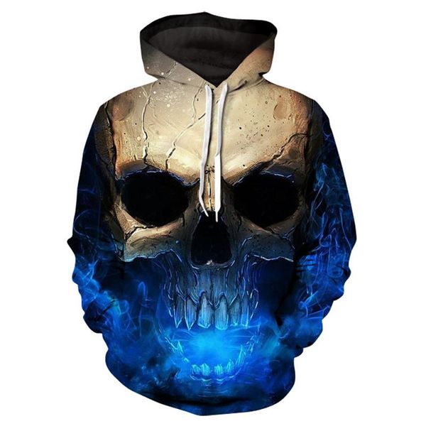 men's hoodies & sweatshirts casual fashion spring and autumn hoodie skull 3d full-body printing sweater long-sleeved pullover, Black
men's hoodies & sweatshirts casual fashion spring and autumn hoodie skull 3d full-body printing sweater long-sleeved pullover, Black