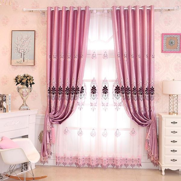 curtain & drapes curtains for living dining room bedroom european-style embroidery girl finished pink
curtain & drapes curtains for living dining room bedroom european-style embroidery girl finished pink