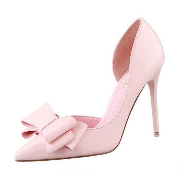 dress shoes spring summer women pumps sweet bowknot high-heeled thin pink high heel hollow pointed stiletto elegant 34-39, Black
dress shoes spring summer women pumps sweet bowknot high-heeled thin pink high heel hollow pointed stiletto elegant 34-39, Black