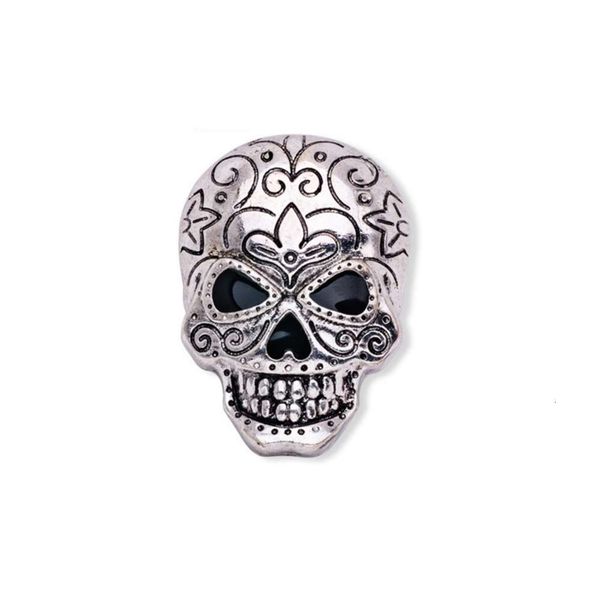 new selling punk high grade alloy jewelry custom made halloween skull brooch, Gray
new selling punk high grade alloy jewelry custom made halloween skull brooch, Gray